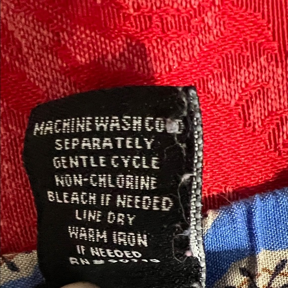 MSK Multicolor Strapless Jumpsuit Women Size L Rayon Patterned Summer Romper - Picture 3 of 8